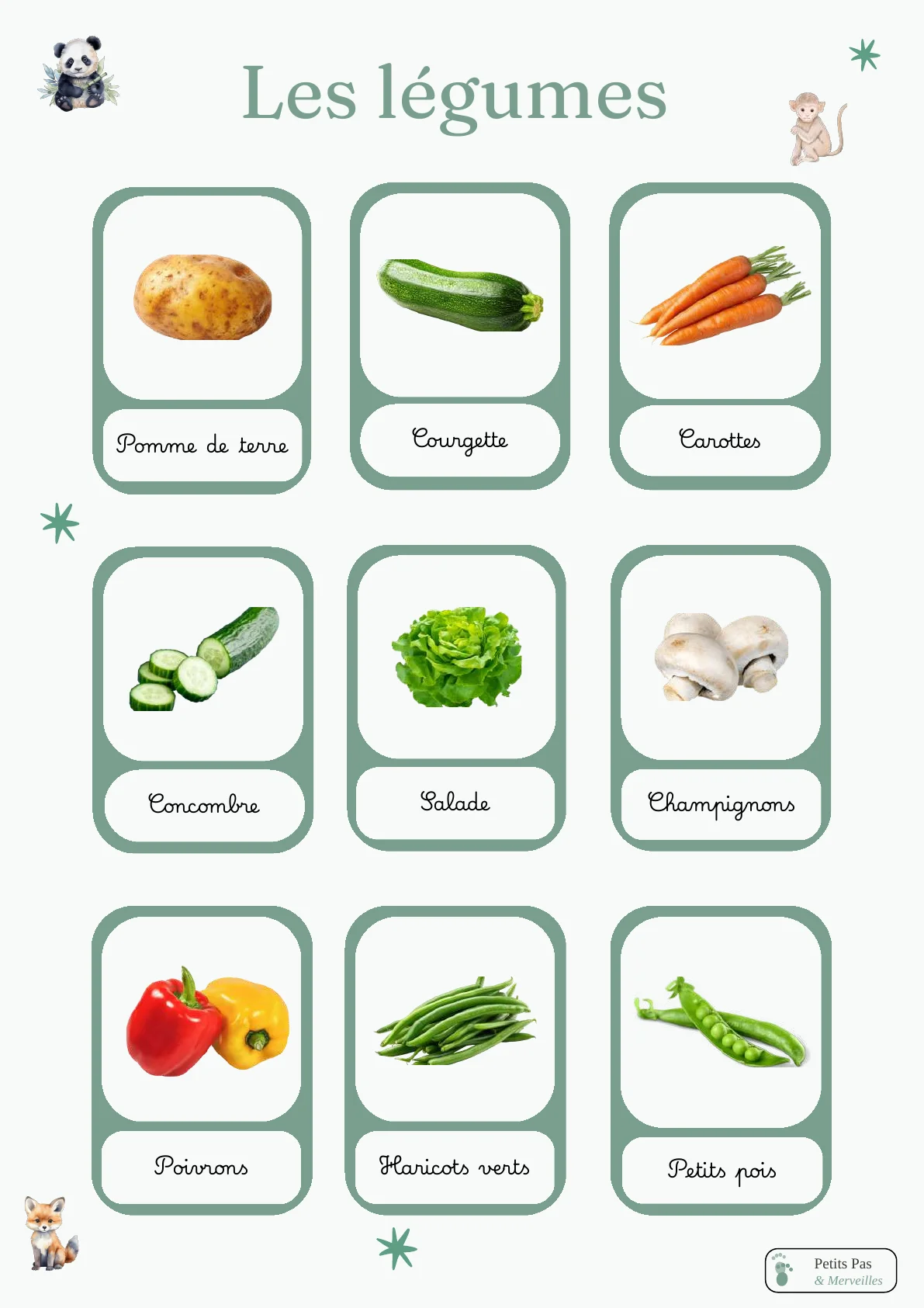 Page 2 sur 4 — aperçu de Imagier des aliments